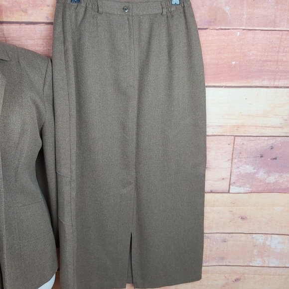 VINTAGE trio blazer high rise pants maxi skirt - Picture 6 of 9